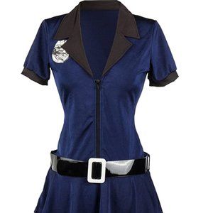Women's Sexy Police Officer Halloween Costume